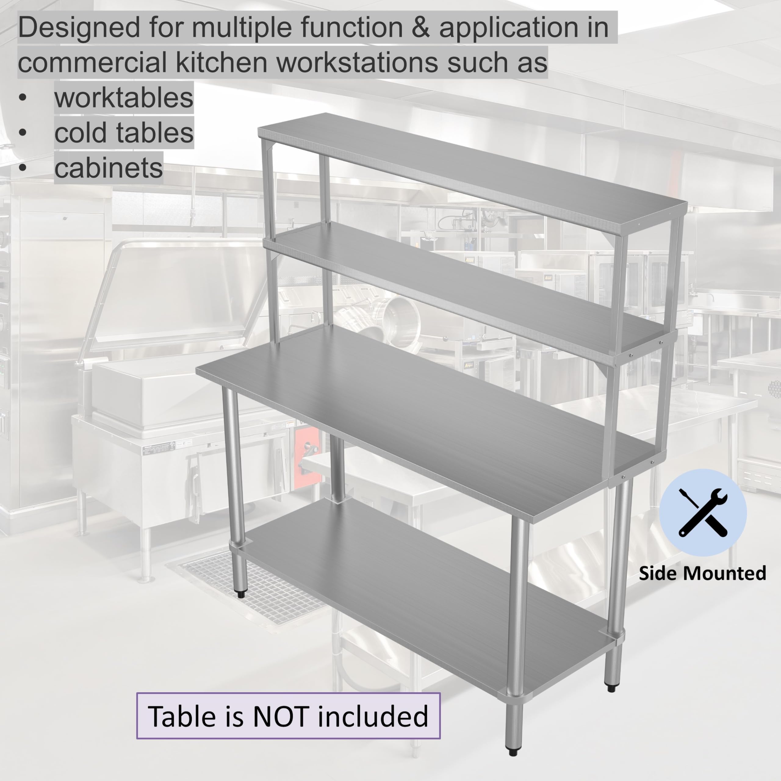 Amazon.com: GSW DS-1248 Commercial Stainless Steel Standard